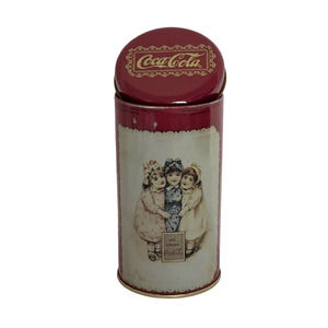 Vintage 1991 Coca Cola Tin Container 3 Girls We Drink Coca-Cola France Paris